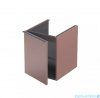 Oristo Etna szafka niska lewa 40x50x45cm Ceglany Mat OR52-SN1D-40-19-L